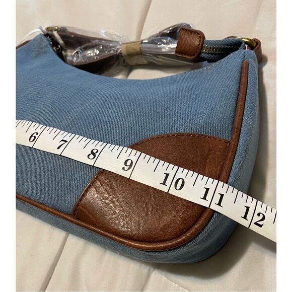 Alyssa Denim & Vegan Crossbody - Picture 5 of 9